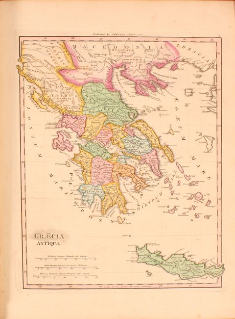 Atlas Classica; or Select Maps, of Ancient Geography, Both Sacred and Profane...
