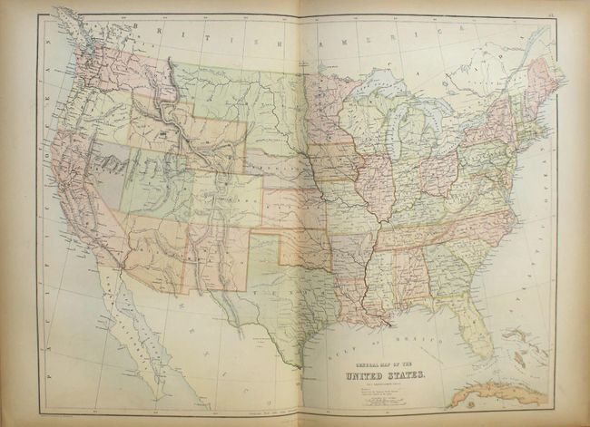 Black's General Atlas of the World - New Edition - A Series of Fifty-Six Maps Containing the Latest Discoveries and New Boundaries Accompanied by Introductory Description and Index