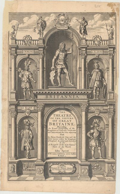 The Theatre of the Empire of Great Britaine. Presenting an Exact Geography of the Kingdomes of England Scotland and Ireland and the Isles Adjoyning...