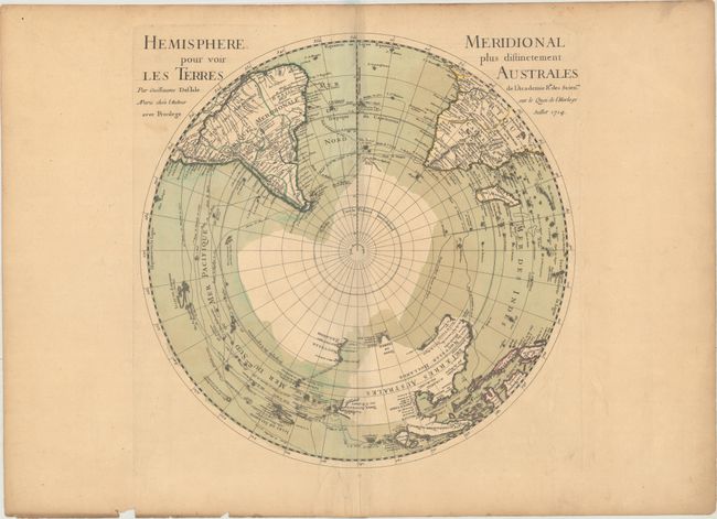 Hemisphere Meridional pour voir Plus Distinctement les Terres Australes