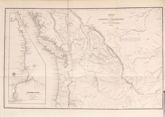 Map of the Oregon Territory from the Best Authorities [bound in] Astoria or, Anecdotes of an Enterprise Beyond the Rocky Mountains