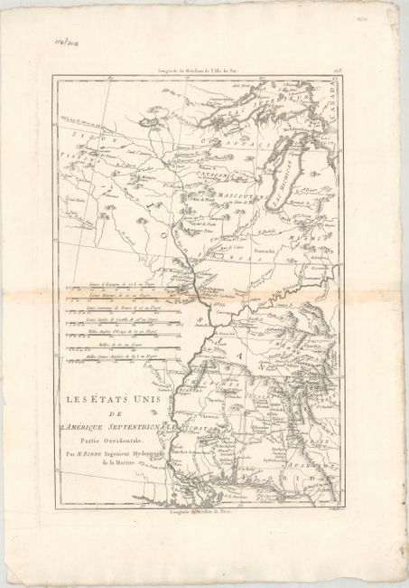 Les Etats Unis de l'Amerique Septentrionale, Partie Occidentale