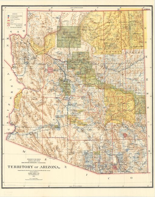 Territory of Arizona [Lot of 2]