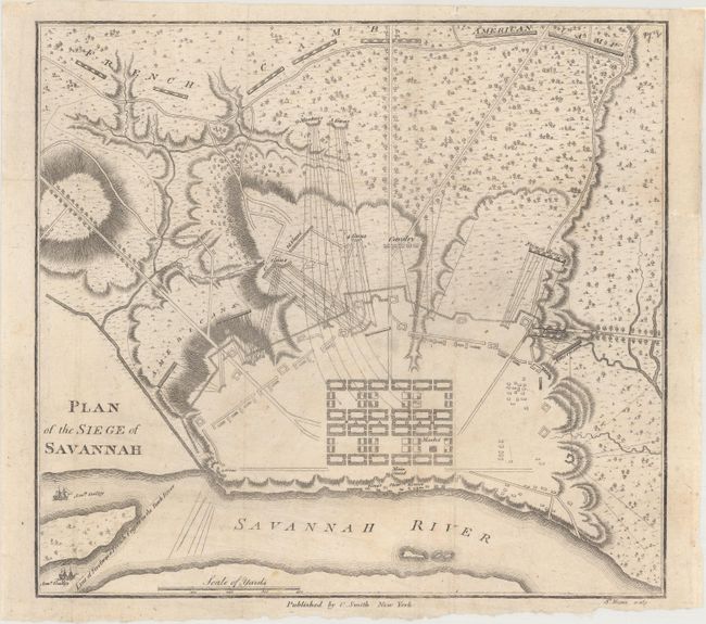 Plan of the Siege of Savannah