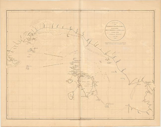 Survey of the Harbour of Panama by the Sloops Descubierta & Atrevida by Order of His Catholic Majesty. In the Year 1791