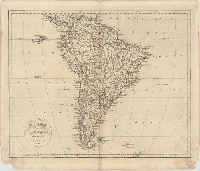 A General Map of South America from the Best Surveys