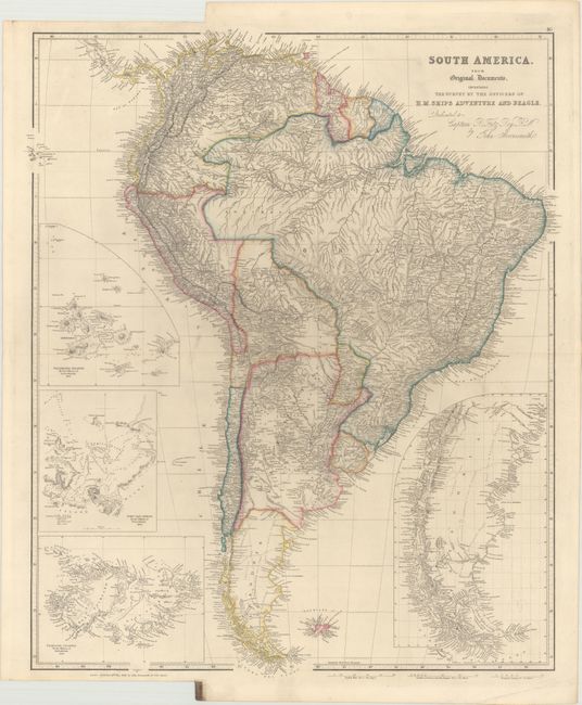 South America. From Original Documents, Including the Survey by the Officers of H.M. Ships Adventure and Beagle