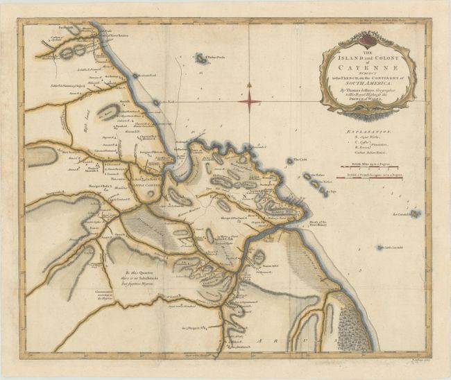 The Island and Colony of Cayenne Subject to the French, on the Continent of South America