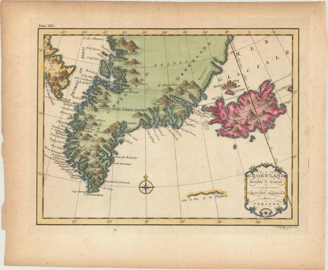 Groenland, Dressee et Gravee pour l'Histoire Generale des Voyages