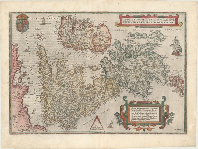 Angliae, Scotiae, et Hiberniae, sive Britannicar: Insularum Descriptio