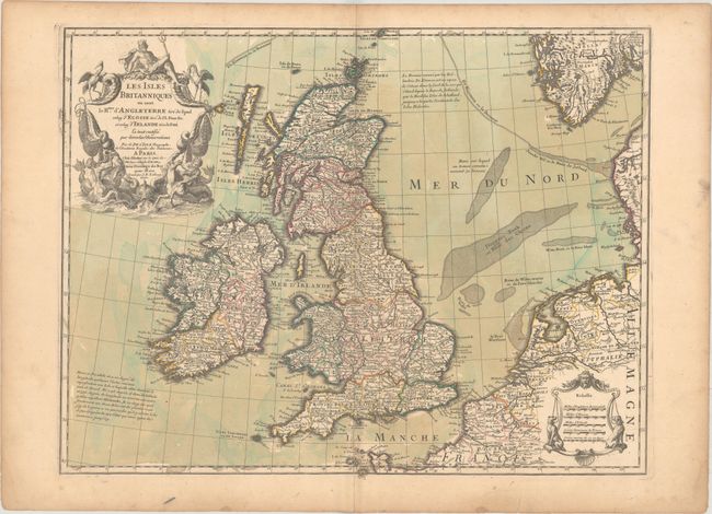 Les Isles Britanniques ou sont le Rme. d'Angleterre Tire de Sped Celuy d'Ecosse Tire de Th. Pont &c. et Celuy d'Irlande Tire de Petti...