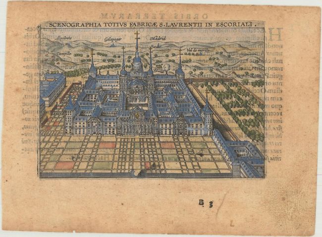 Scenographia Totius Fabricae S. Laurentii in Escoriali