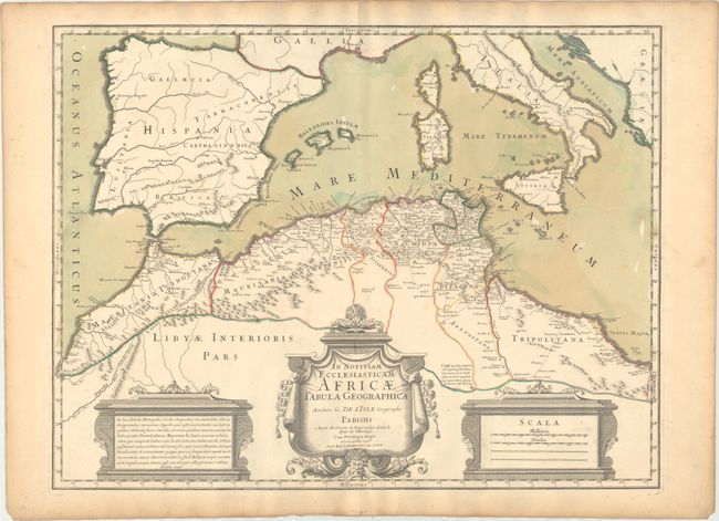 In Notitiam Ecclesiasticam Africae Tabula Geographica