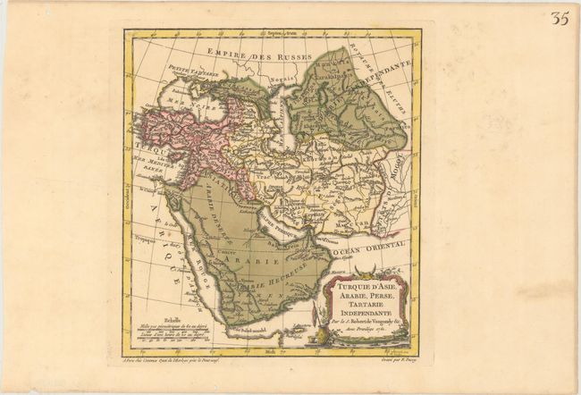 Turquie d'Asie, Arabie, Perse, Tartarie Independante