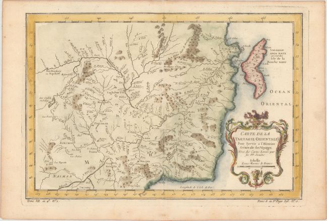 Carte de la Tartarie Orientale pour Servir a l'Histoire Generale des Voyages Tiree des Cartes Levees par les P.P. Jesuites