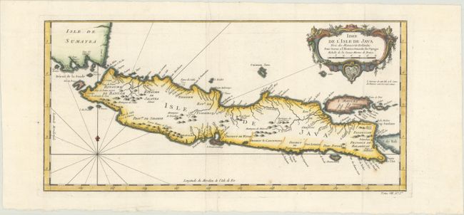 Idee de l'Isle de Java Tiree des Manuscrits Hollandois pour Servir a l'Histoire Generale des Voyages