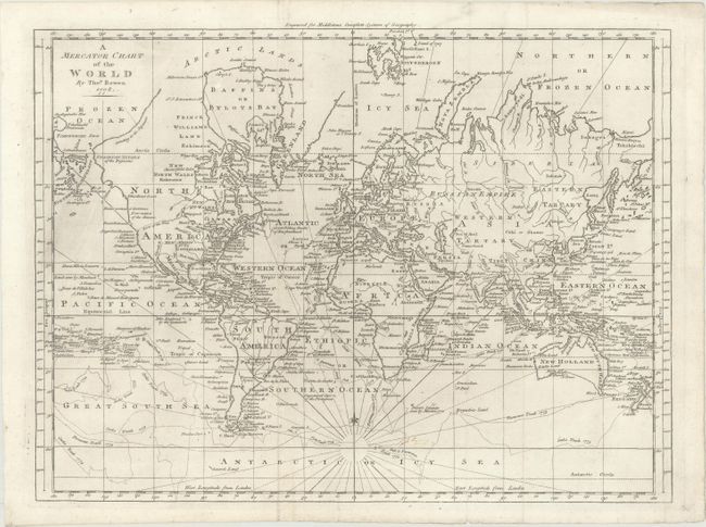 A Mercator Chart of the World