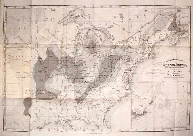 Geological Chart of the United States, East of the Rocky Mountains. And of Canada