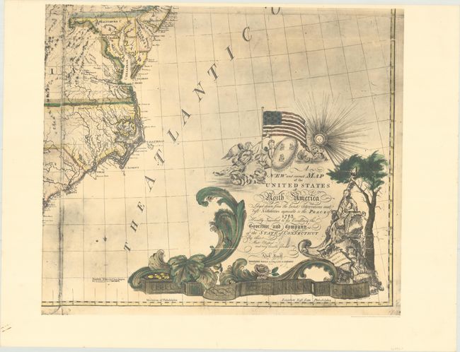 [Facsimile - On 4 Sheets] A New and Correct Map of the United States of North America Layd Down from the Latest Observations and Best Authorities Agreeable to the Peace of 1783...