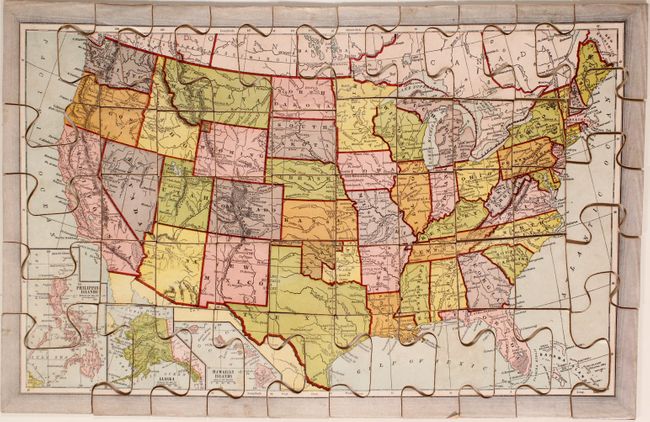 Dissected Map of the United States