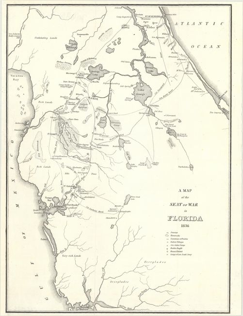 A Map of the Seat of War in Florida