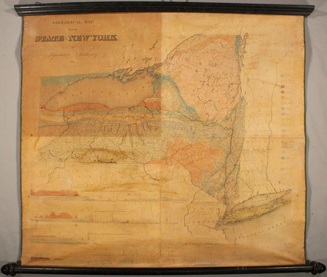 Geological Map of the State of New York by Legislative Authority