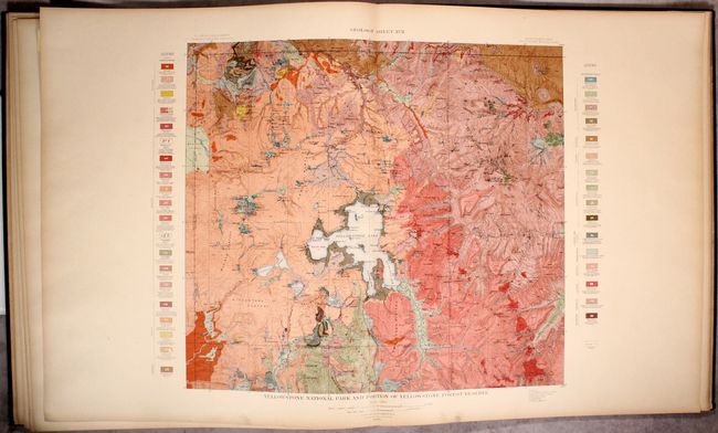 Atlas to Accompany Monograph XXXII on the Geology of the Yellowstone National Park