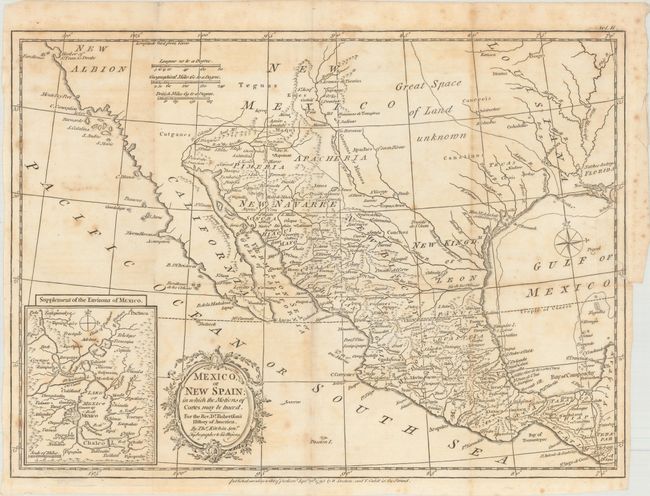 Mexico, or New Spain; in Which the Motions of Cortes May Be Traced. For the Rev. Dr. Robertson's History of America