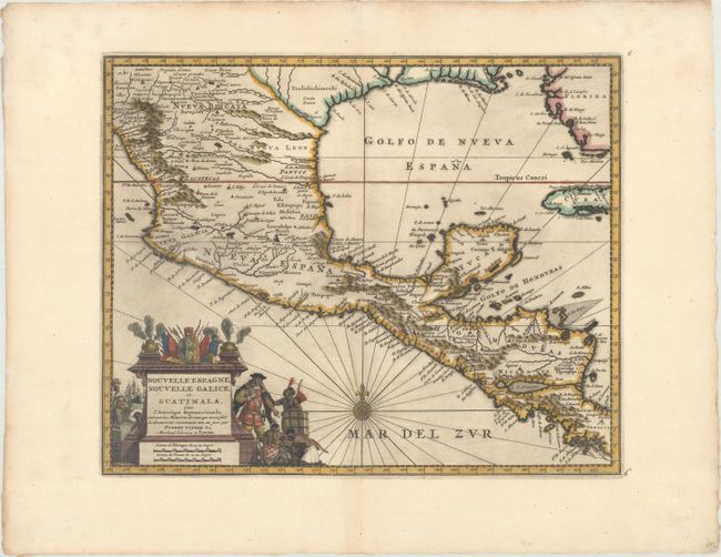 Nouvelle Espagne, Nouvelle Galice, et Guatimala, dans l'Amerique Septentrionale...