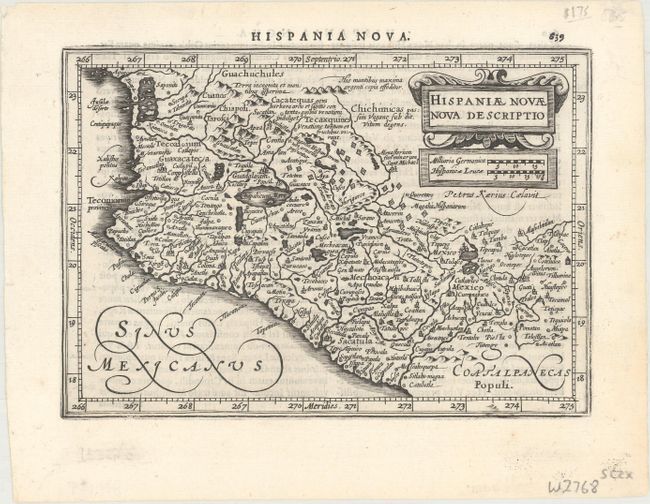 Hispaniae Novae Nova Descriptio