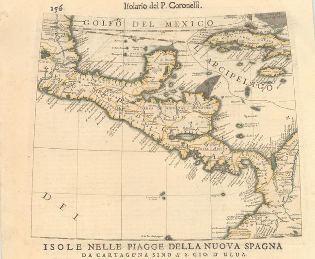 Isole nelle Piagge della Nuova Spagna da Cartagena sino a S. Gio: d' Ulua