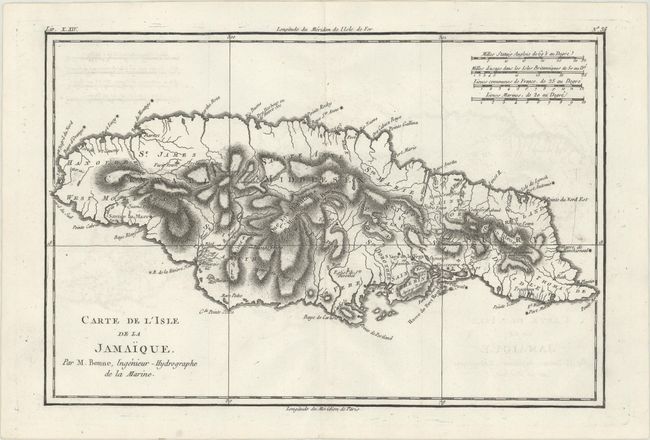 Carte de l'Isle de la Jamaique