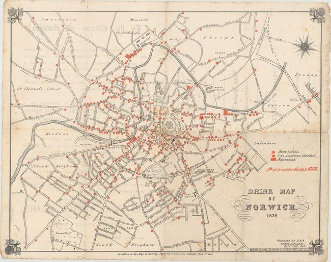Drink Map of Norwich