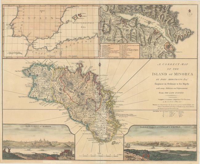 A Correct Map of the Island of Minorca