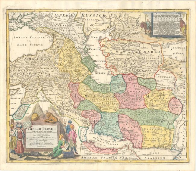 Imperii Persici in Omnes Suas Provincias (tam Veteribus quam Modernis Earundem Nominibus Signatas) Exacte Divisi Nova Tabula Geographica...