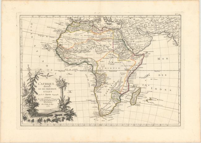 L'Afrique Divisee en Ses Principaux Etats