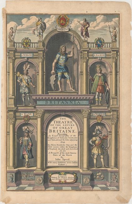 The Theatre of the Empire of Great Britaine. Presenting an Exact Geography of the Kingdomes of England Scotland and Ireland and the Isles Adjoyning...