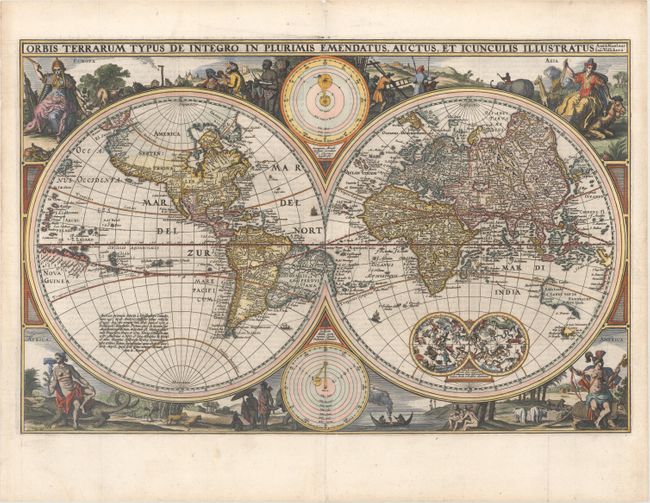 Orbis Terrarum Typus de Integro in Plurimis Emendatus, Auctus, et Incunculis Illustratus