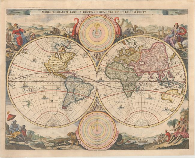 Orbis Terrarum Tabula Recens Emendata et in Lucem Edita