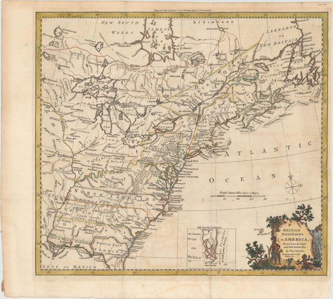 British Dominions in America, Drawn from the Latest and Best Authorities