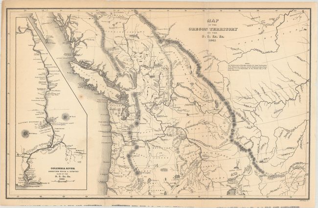 Map of the Oregon Territory by the U.S. Ex. Ex.