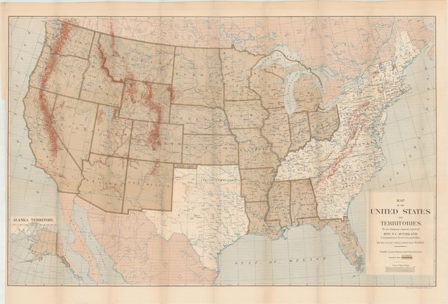 Map of the United States and Territories...