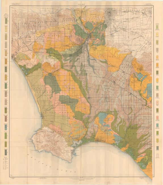 Soil Map - California Los Angeles Sheet [together with] Alkali Map - California Los Angeles Sheet