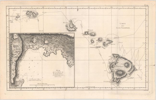 Carte des Isles Sandwich