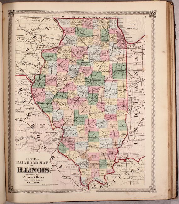 Atlas of Whiteside Co. and the State of Illinois to Which Is Added an Atlas of the United States Maps of the Hemispheres &c. &c. &c.