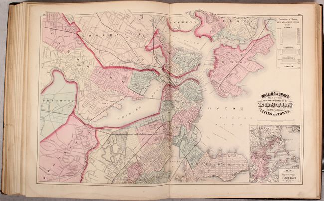 Official Topographical Atlas of Massachusetts, from Astronomical, Trigonometrical, and Various Local Surveys