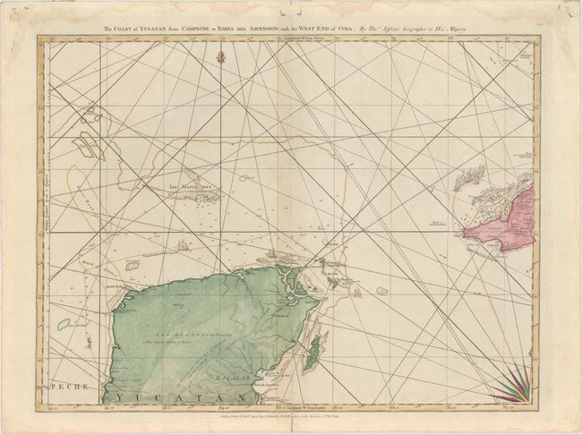 The Coast of Yucatan from Campeche to Bahia del Ascension; with the West End of Cuba