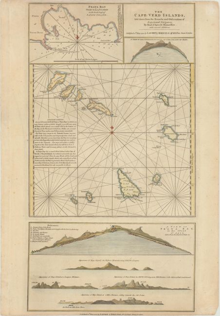 The Cape Verd Islands, Laid Down from the Remarks and Observations of Experienced Navigators...