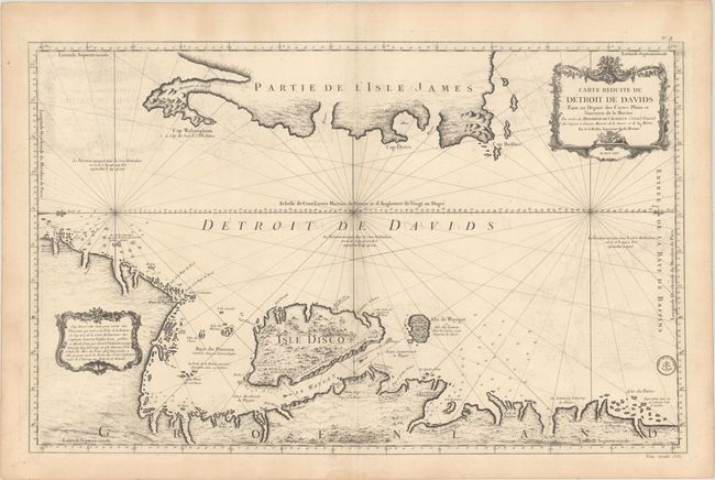 Carte Reduite du Detroit de Davids Faite au Depost des Cartes Plans et Journaux de la Marine...