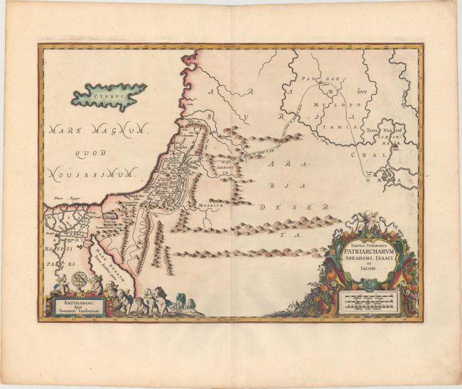 Tabula Itineraria Patriarcharum Abrahami, Isaaci et Iacobi